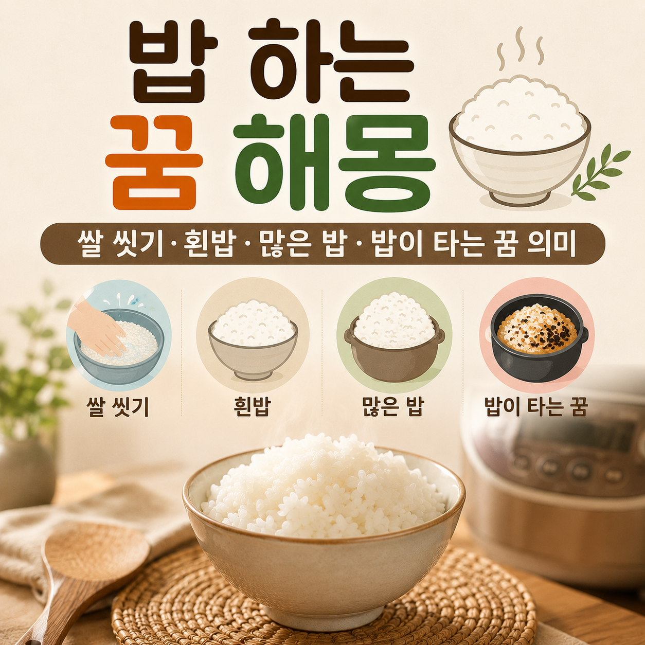밥 하는 꿈