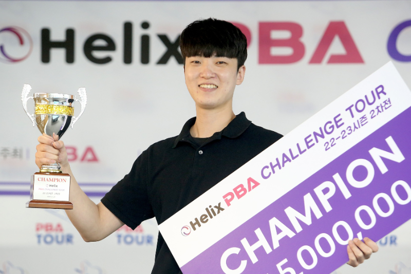 PBA투어에 출전하고 있는 김행직 친동생 김태관 당구선수