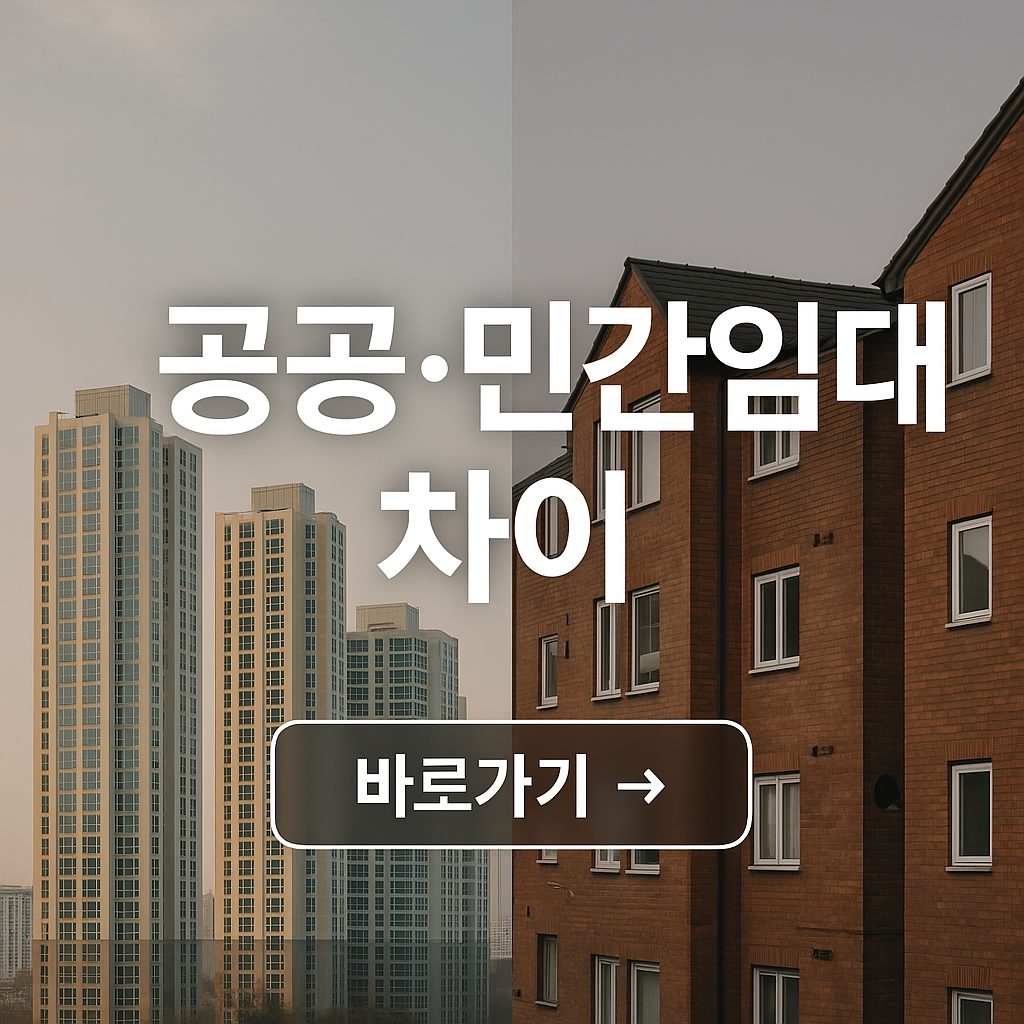공공·민간임대 차이