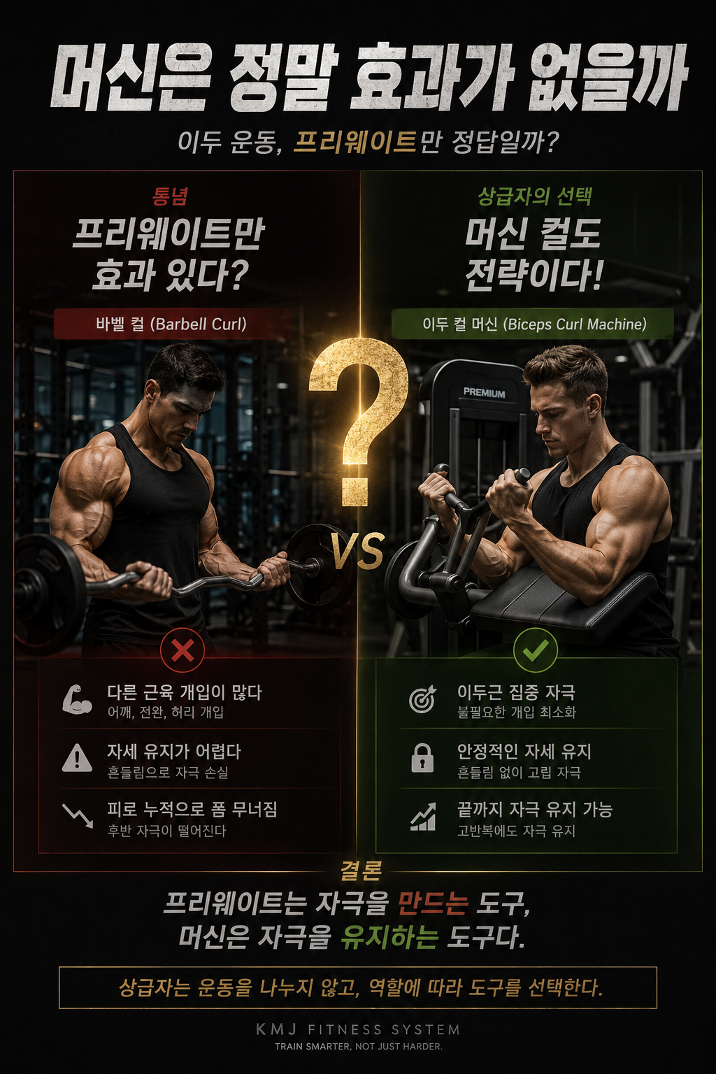 머신은 정말 효과가 없을까