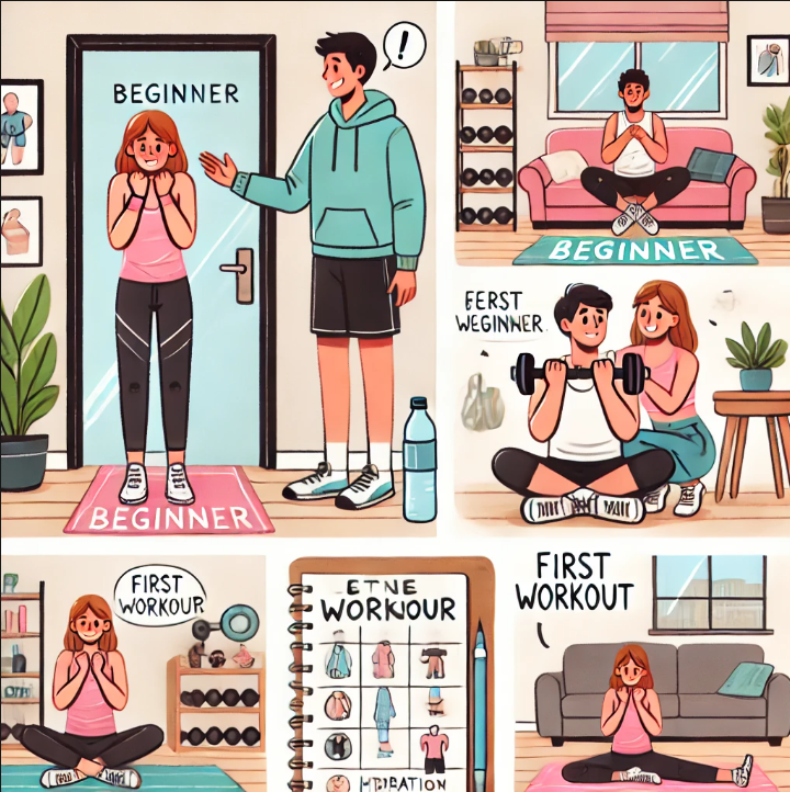 운동초보자 사진