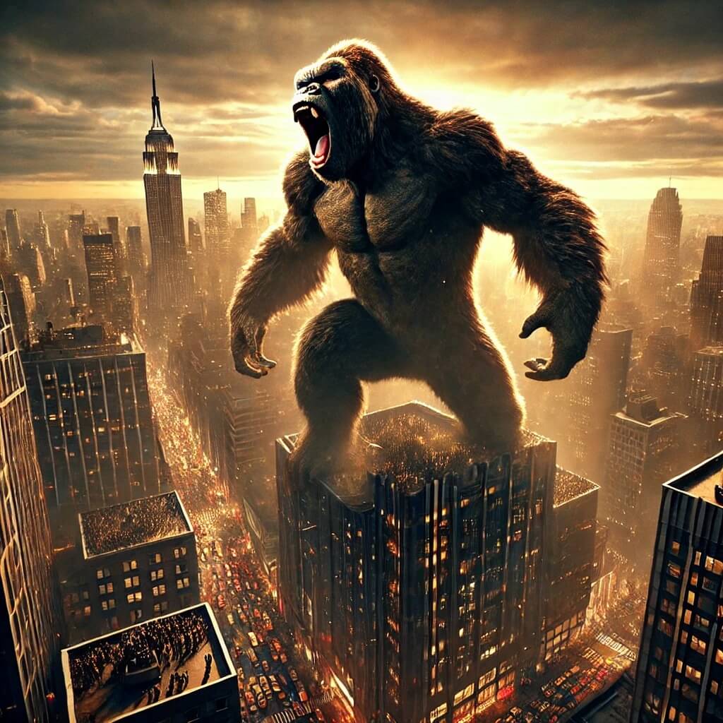 킹콩 (King Kong, 1933) &ndash; 전설적인 괴수 영화 감상 관련 사진