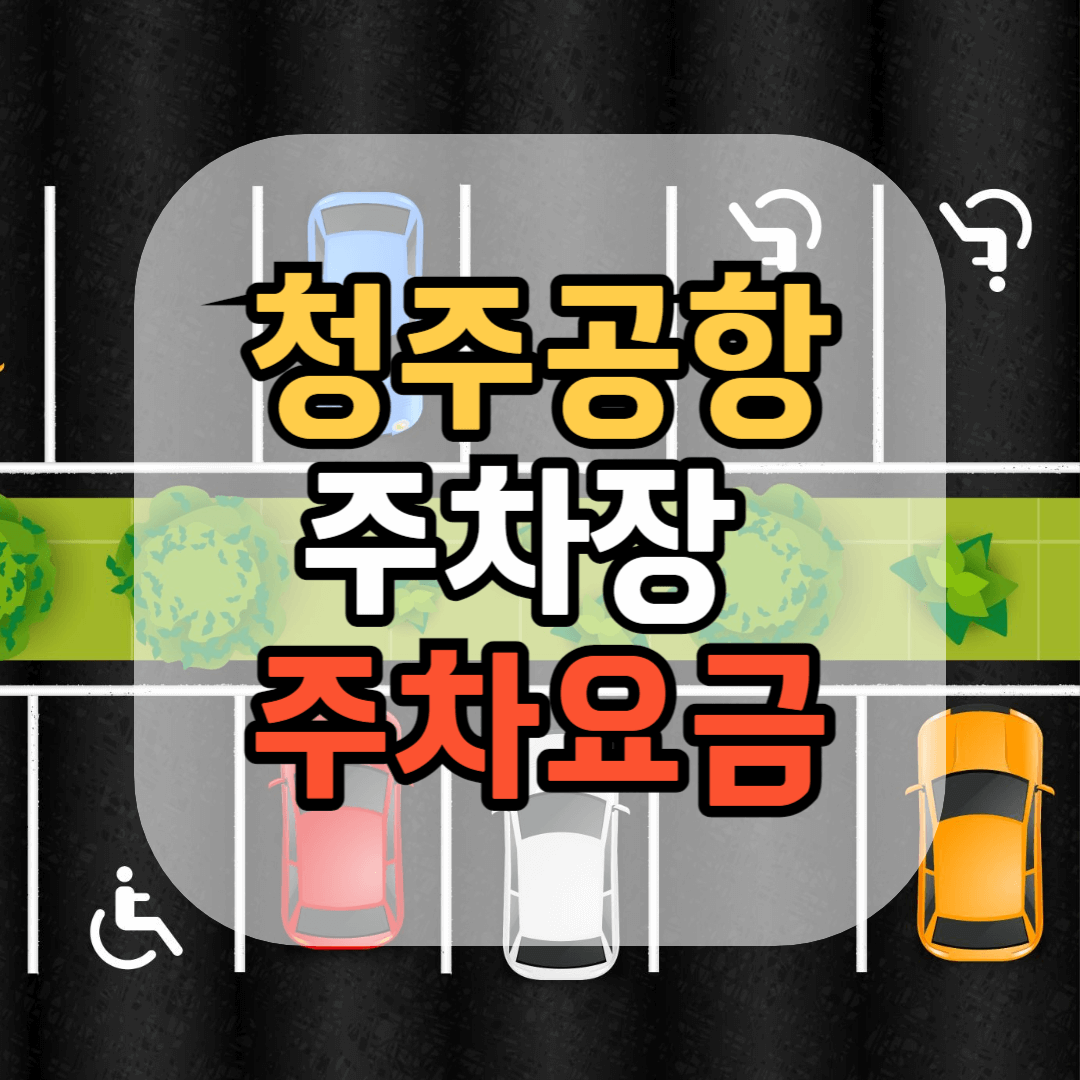 청주공항 주차요금 청주공항 주차장(무료 주차 팁)