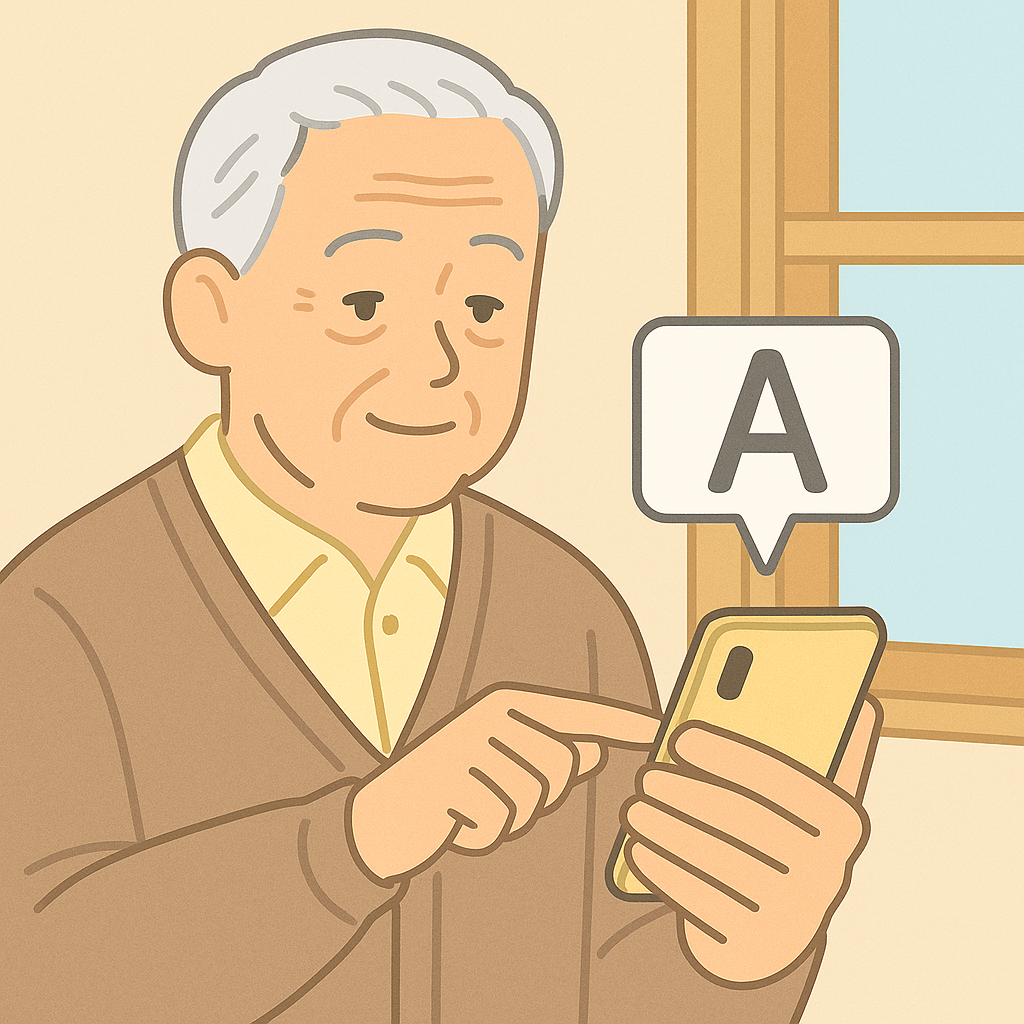 작은 글씨 보기 힘들 때? 글자 크기&middot;화면 밝기 쉽게 조정하기