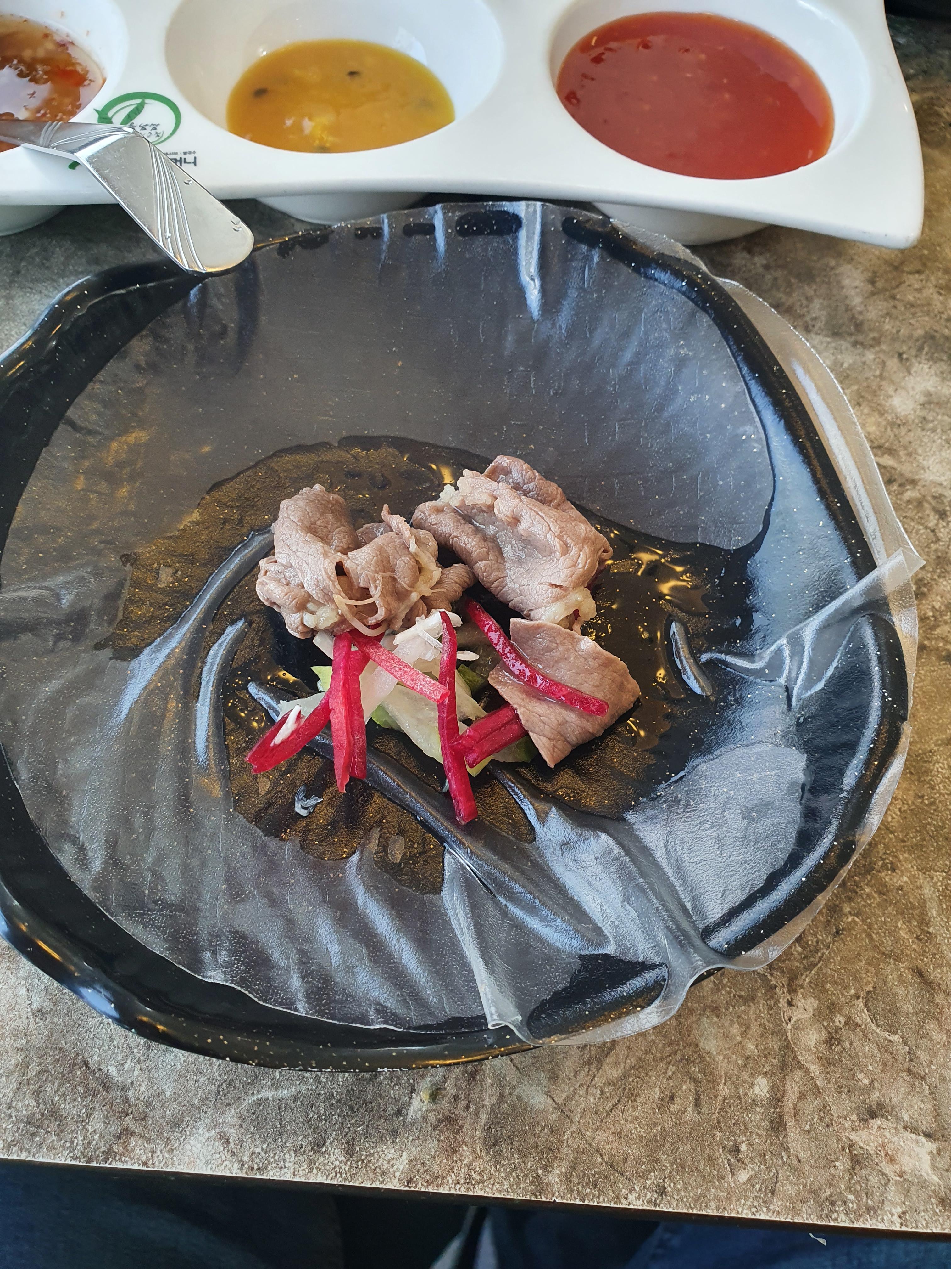 대정동 샤브 쌈주머니 소고샤브샤브 월남쌈