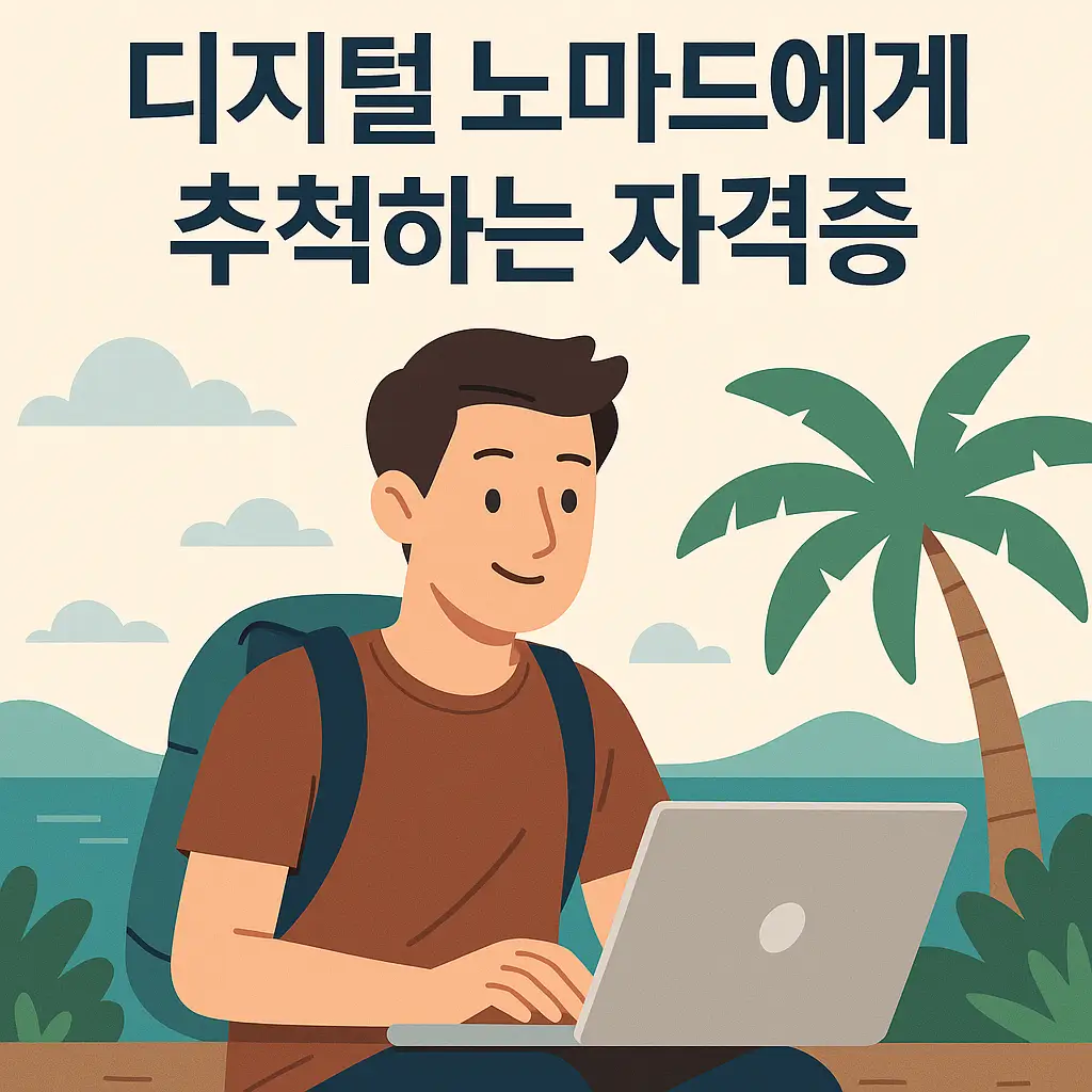 디지털 노마드에게 추천하는 자격증 TOP 가이드
