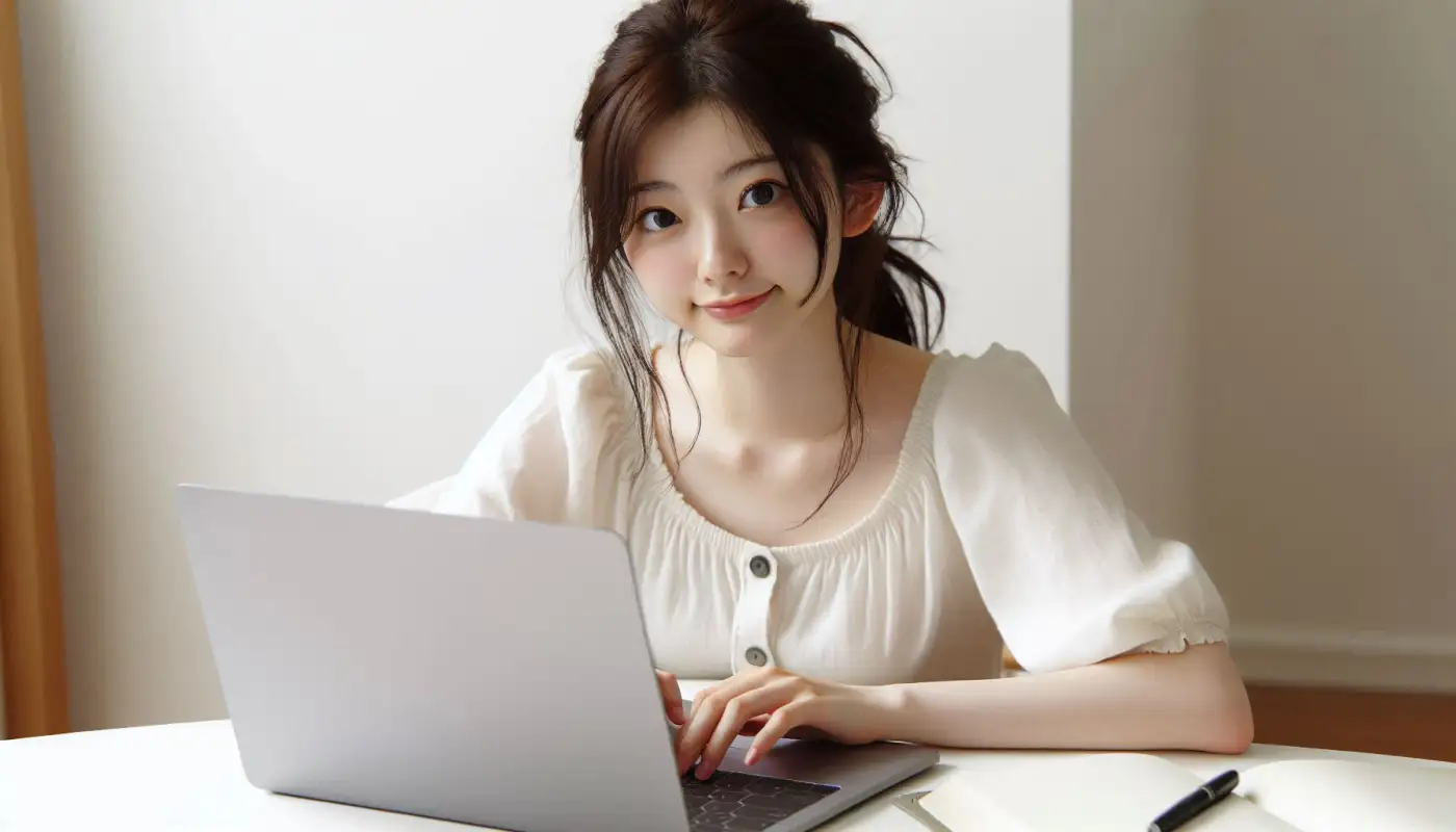 닥터나우-약-배달-시간을-알아보는-여성의-모습