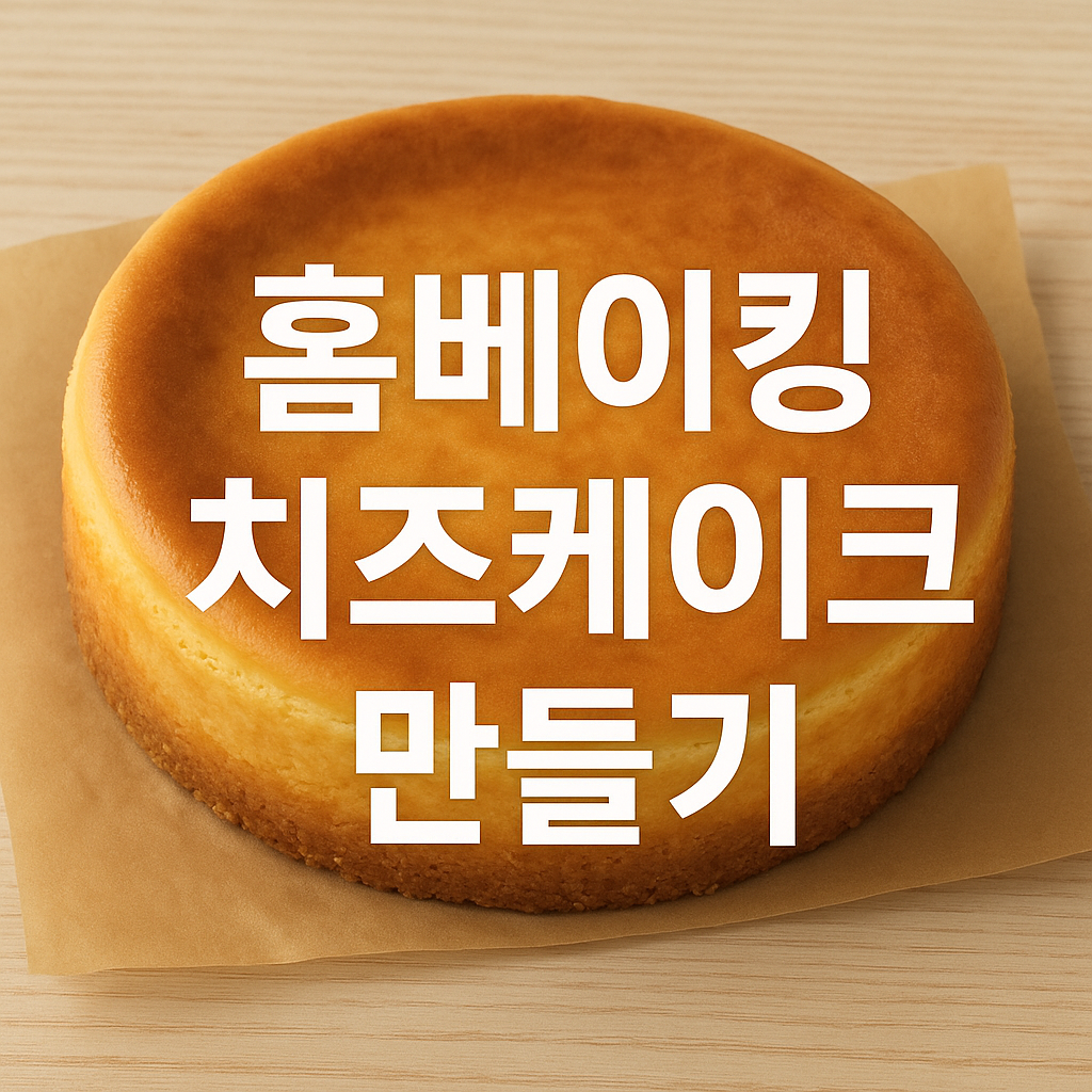 치즈케이크 만들기