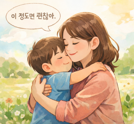 &ldquo;이 정도면 괜찮다&rdquo;고 스스로에게 말해주는 기준