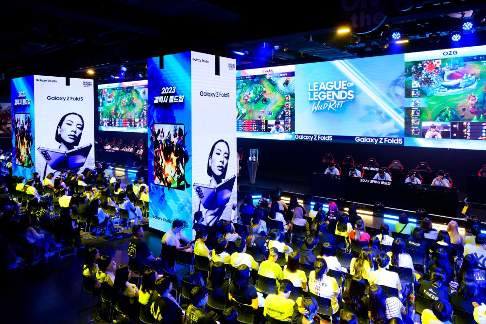 롤 월드 클래스 ‘페이커’와 함께하는 ‘2023 갤럭시 폴드컵’ 결승전 현장을 가다
