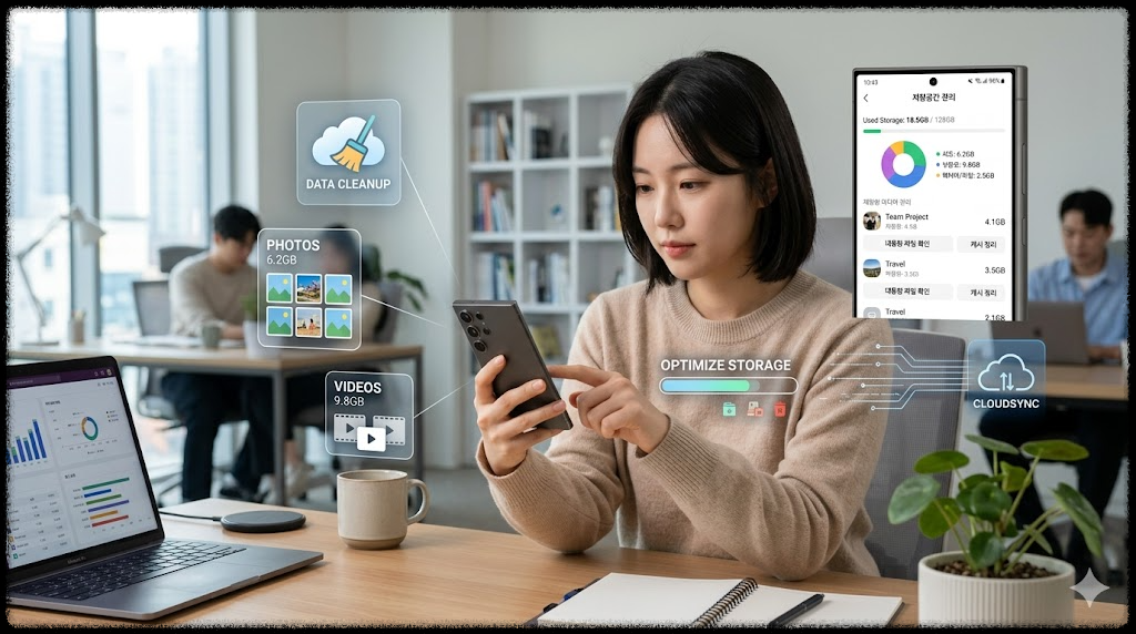 카카오톡 용량 줄이는 방법과 스마트폰 저장공간 관리하는 효과적인 방법