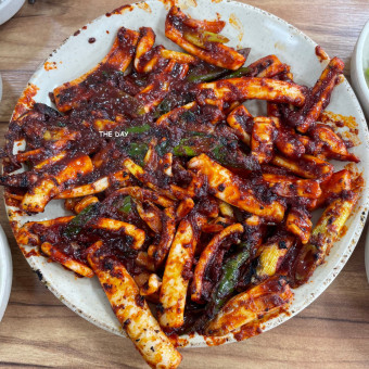 오징어불고기 돼지불고기