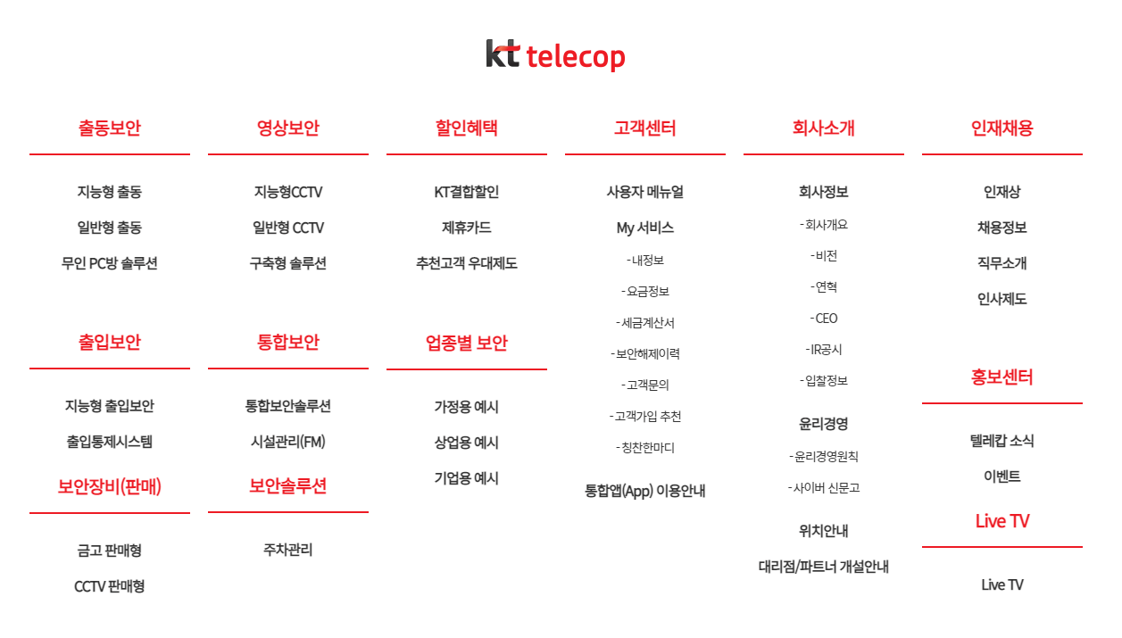 KT텔레캅-홈페이지