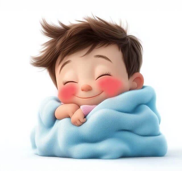 바이러스성 홍반에 걸린 아이