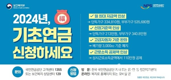 기초연금 신청방법