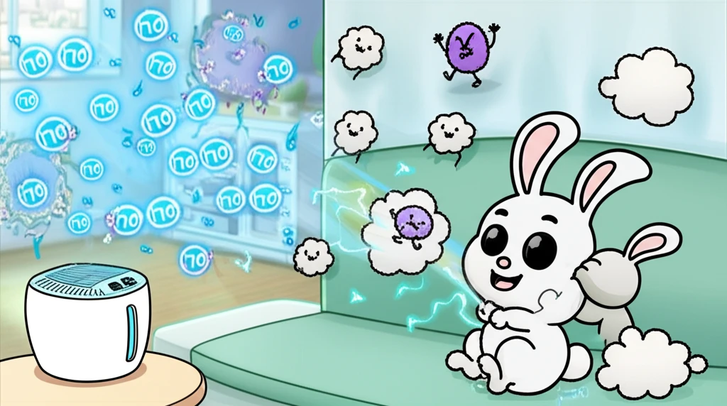 음이온 공기청정기 살균 성능과 오존 ..