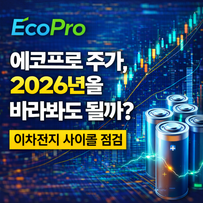 에코프로 주가 2026 전망 이차전지 사이클 분석