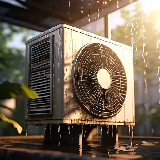 실외기 물떨어짐 문제 해결 에어컨 효율 유지하기