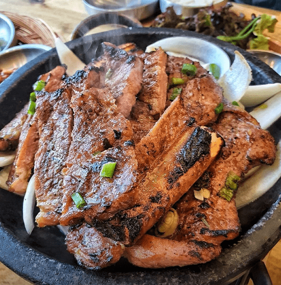 신정호 맛집 "바른찜갈비" 음식