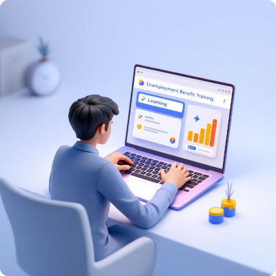 2026 실업급여 수급자격 신청자 온라인 교육 이미지