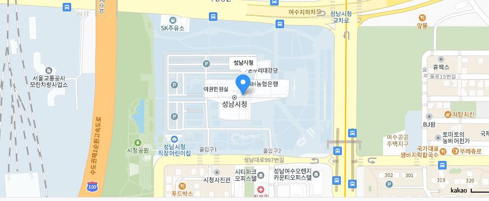 성남시청 민원실 위치
