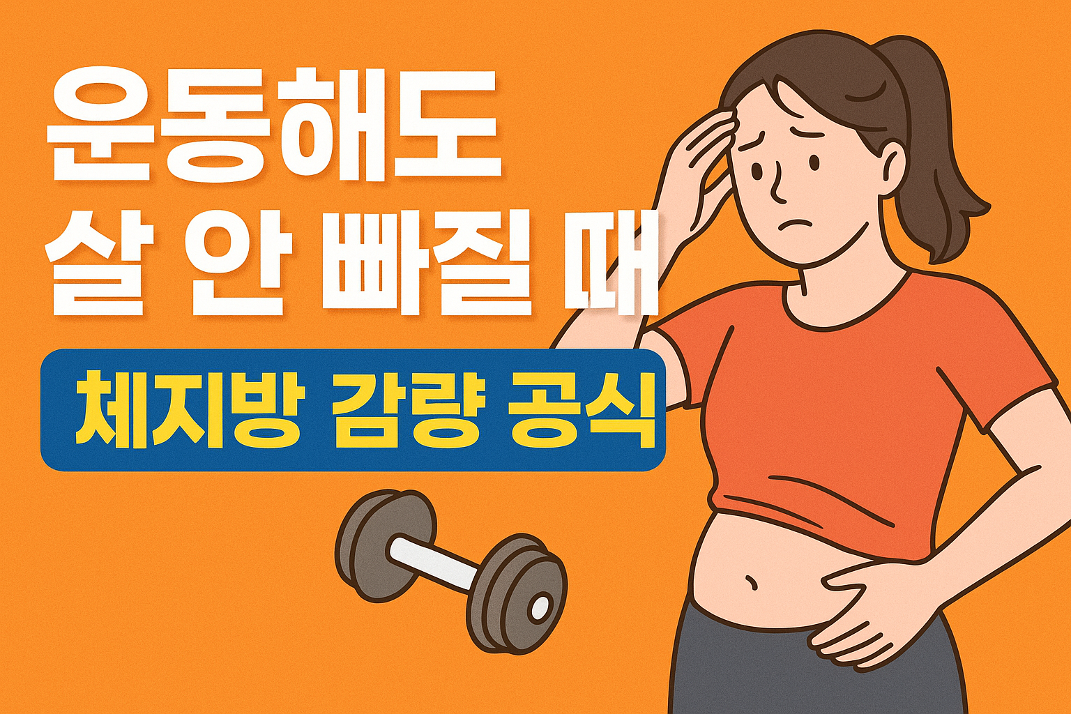체지방 감량 공식은 이것 하나