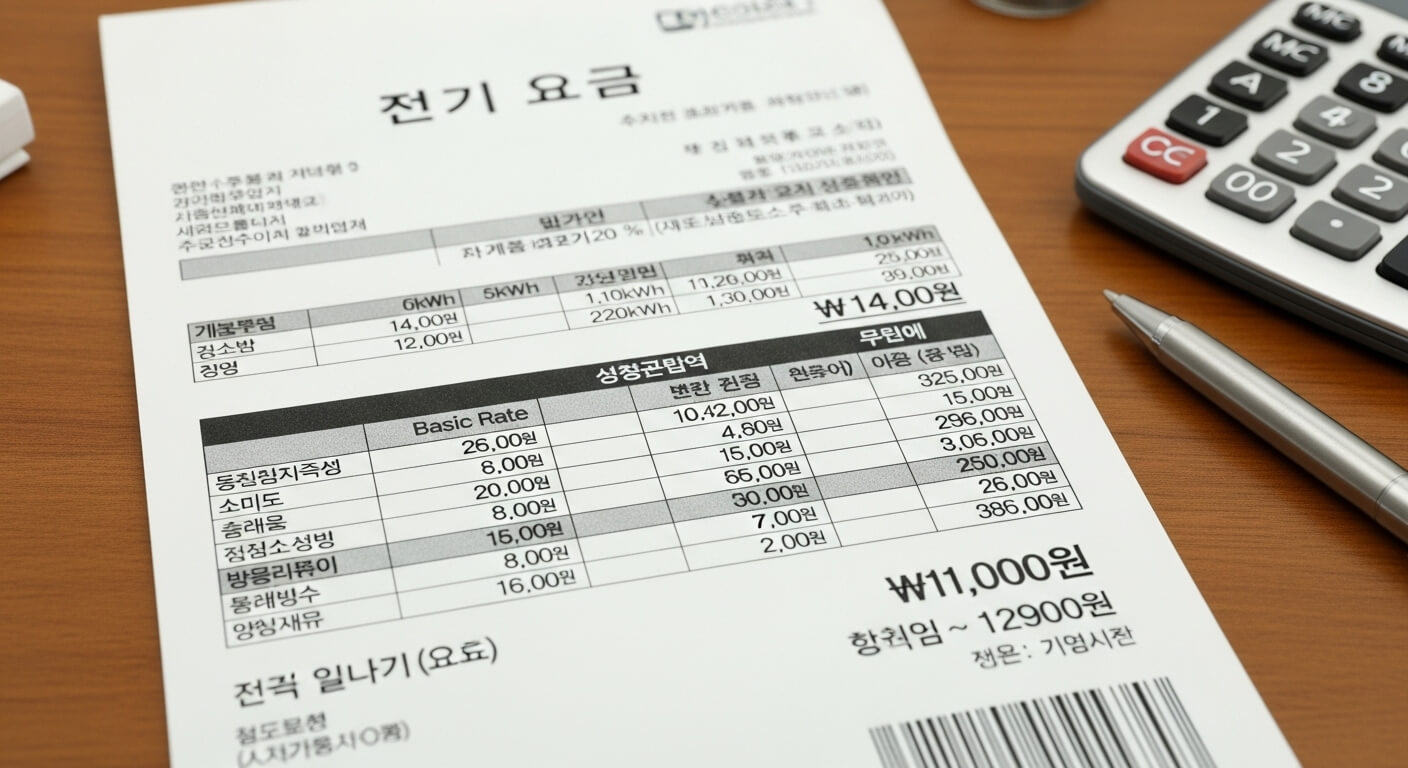 전기세 누진구간