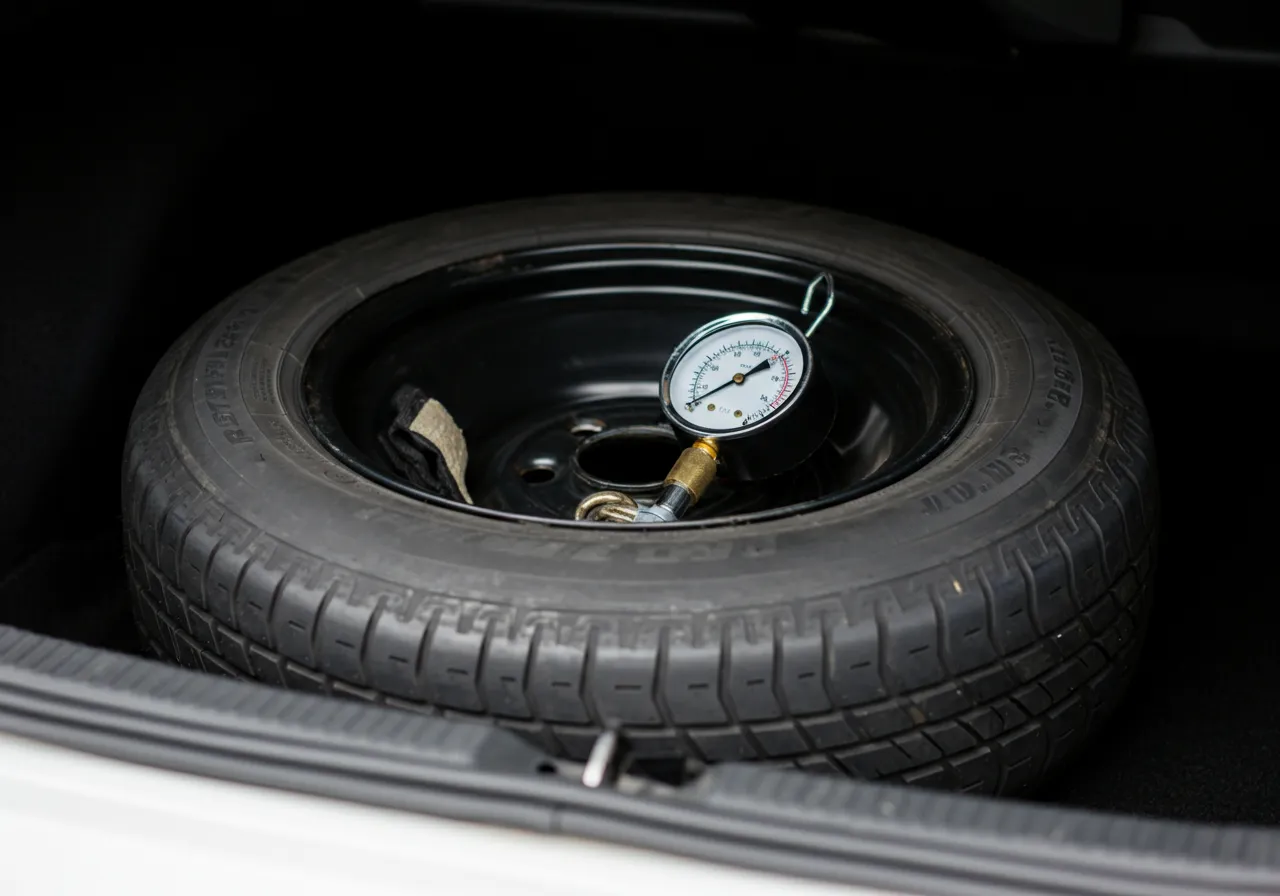3. 스페어 타이어도 점검