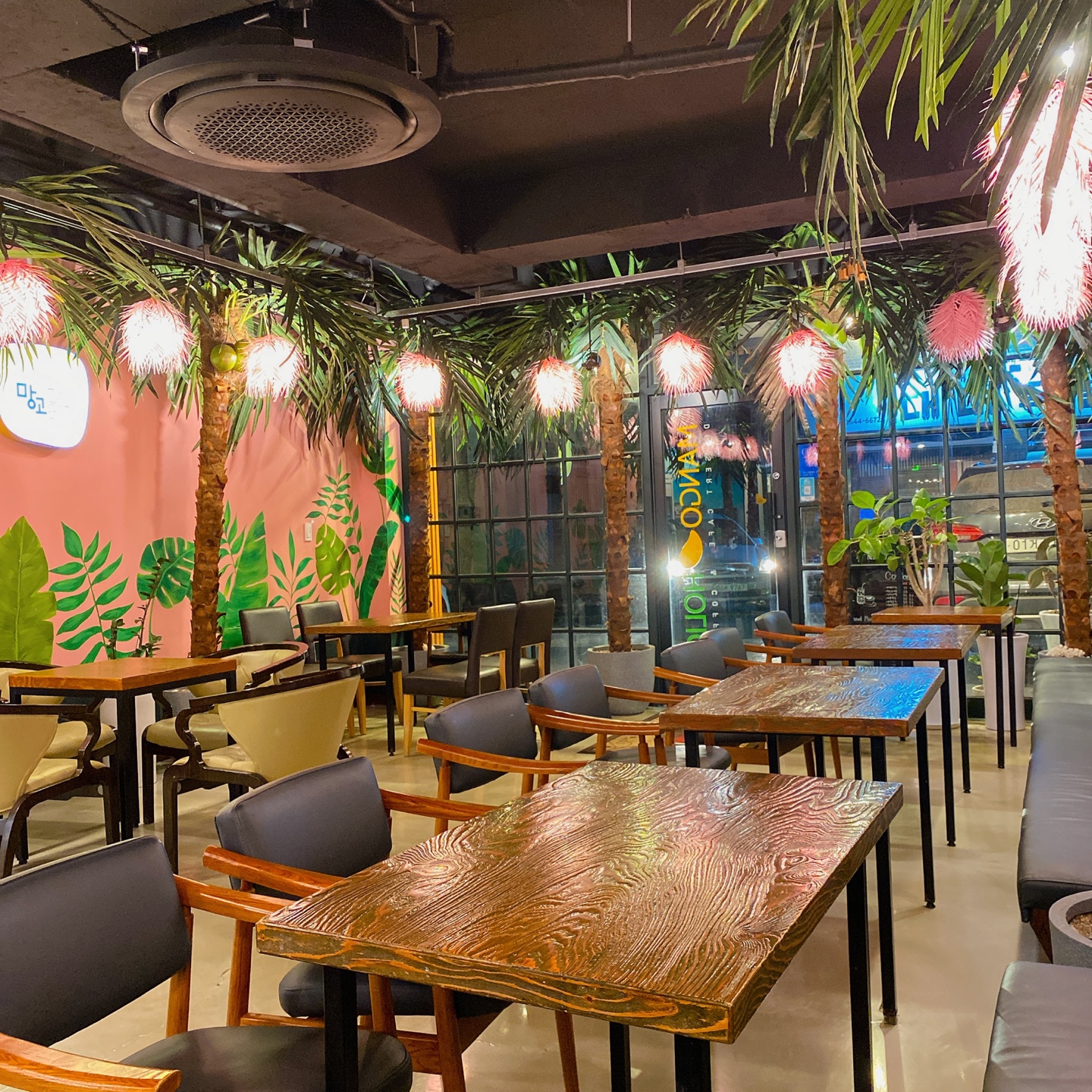 제주 누웨마루거리 신선로 눈꽃 빙수 망고홀릭 카페