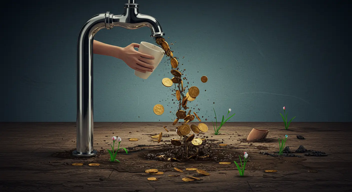 마이너스 통장을 생활비로 사용하다 빚의 늪에 빠지는 위험성