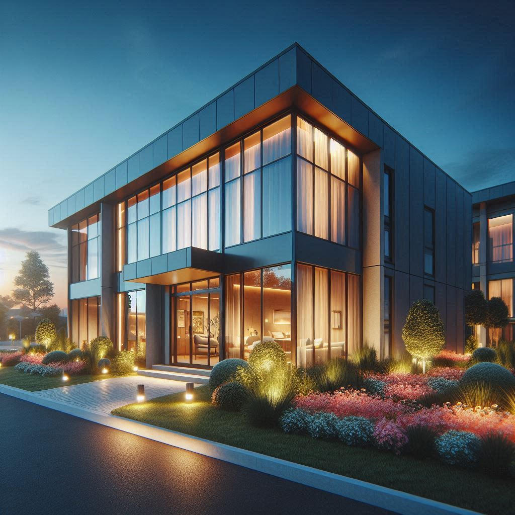 피부,체형관리 샵 배경