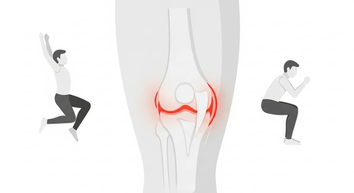 활동 많은 청년층의 고질병: 슬개건염