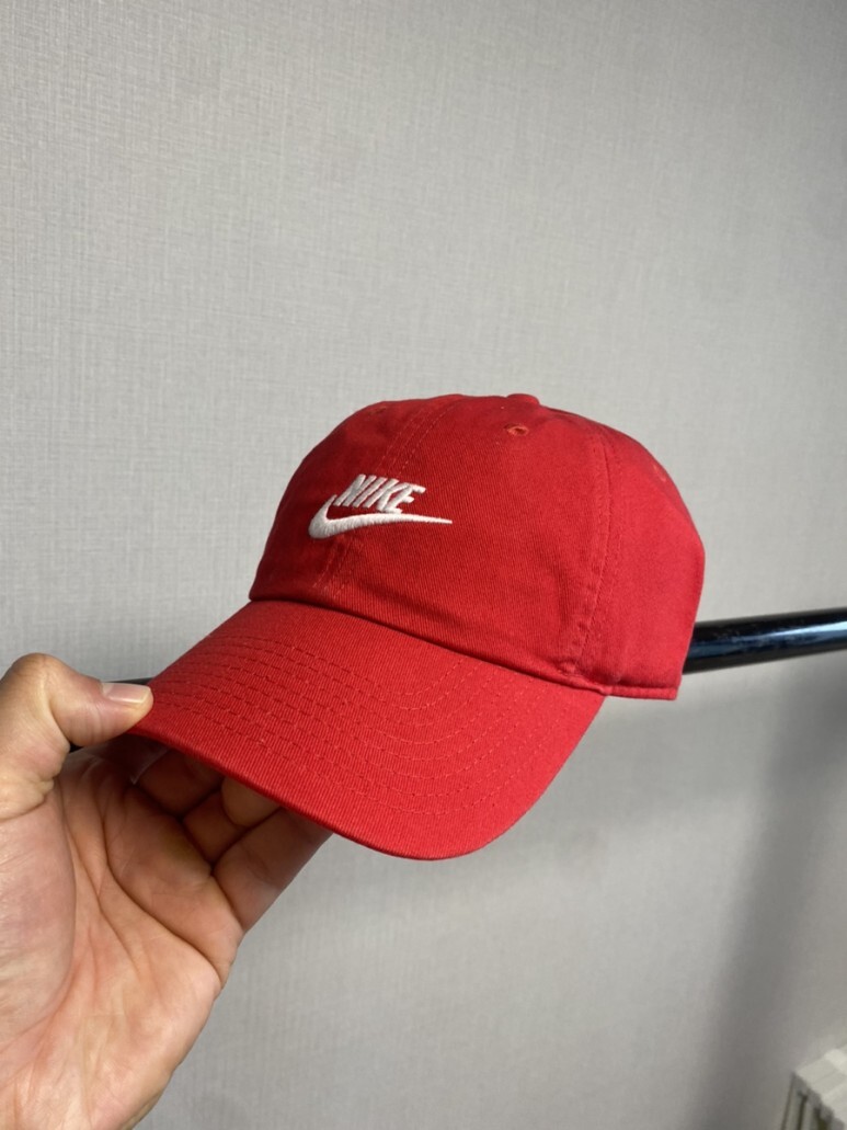 나이키 볼캡 모자 헤리티지 86 퓨추라 워시드 레드