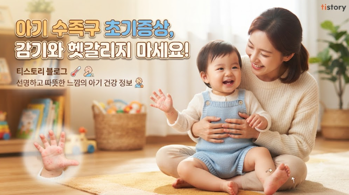 아기 수족구 초기증상