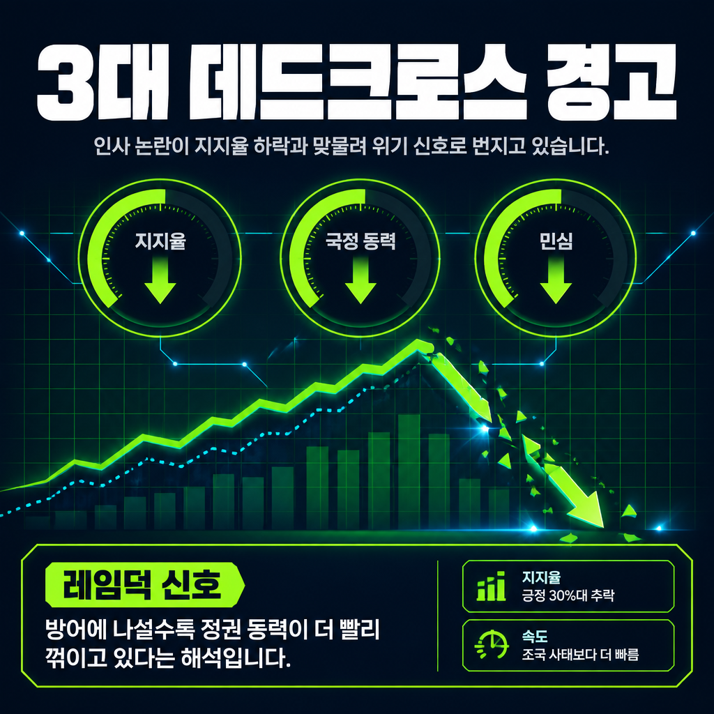 3대 데드크로스 경고