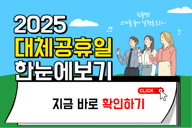 대체공휴일 적용대상