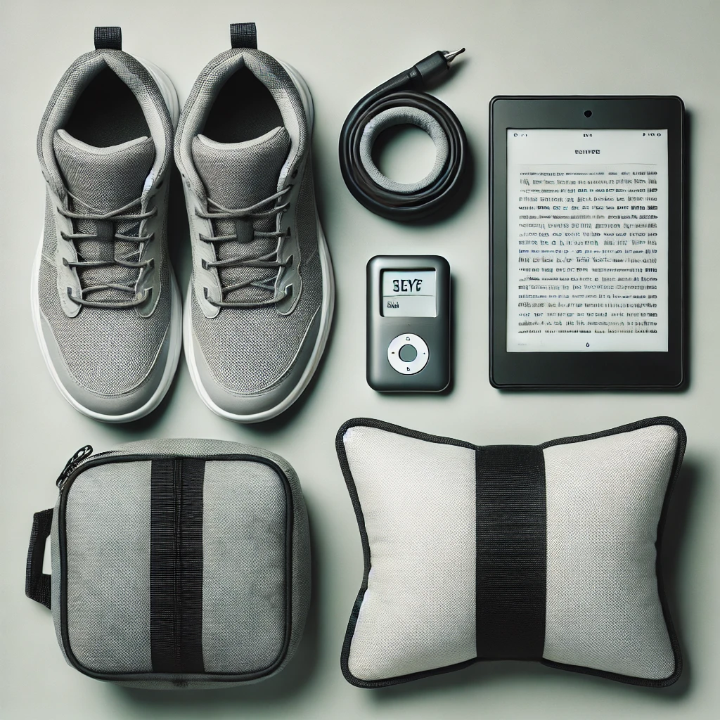 다용도 신발, 전자책 리더기, 여행용 목베개