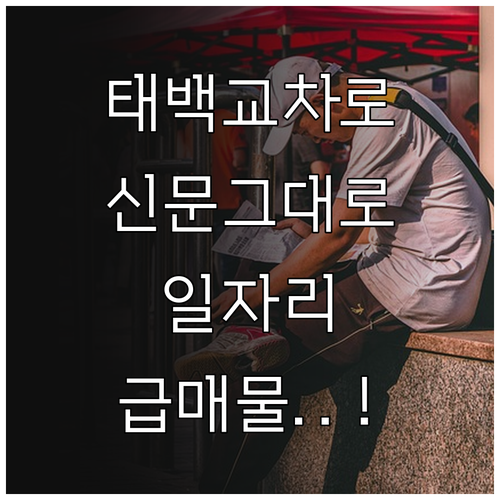 태백 교차로 신문 그대로보기 방법과 ..