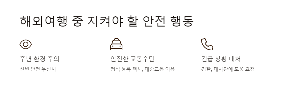 안전수칙