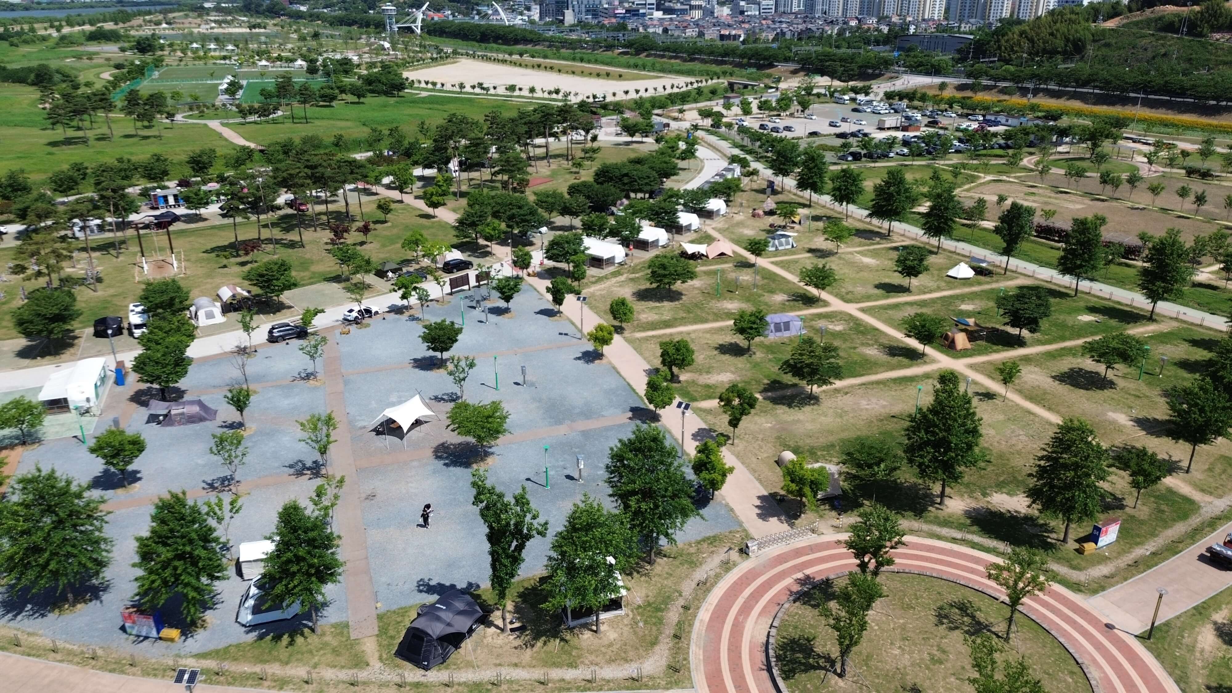 양산 황산공원 황산캠핑장