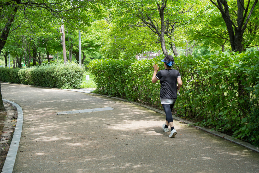 만석공원 걷기 운동