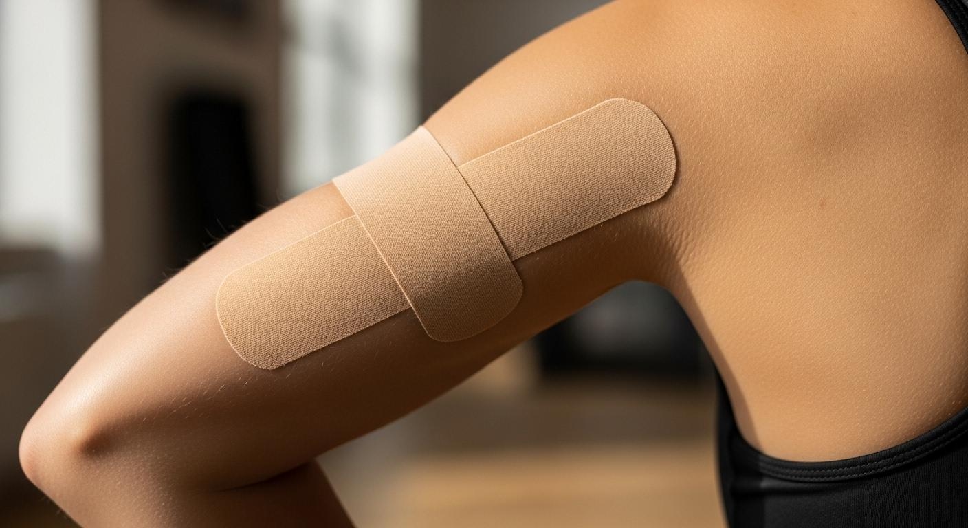 팔뚝살 테이프 효과