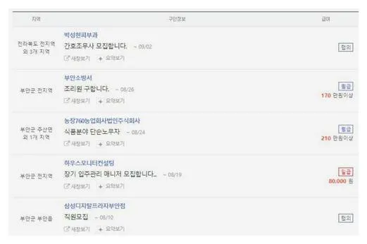 부안 교차로