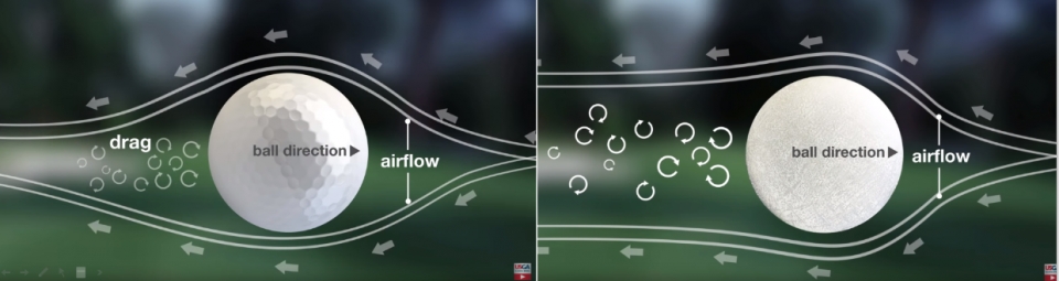 딤플이 만드는 두 가지 마법: 양력과 안정성