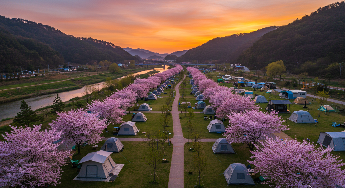 부산 삼락오토캠핑장