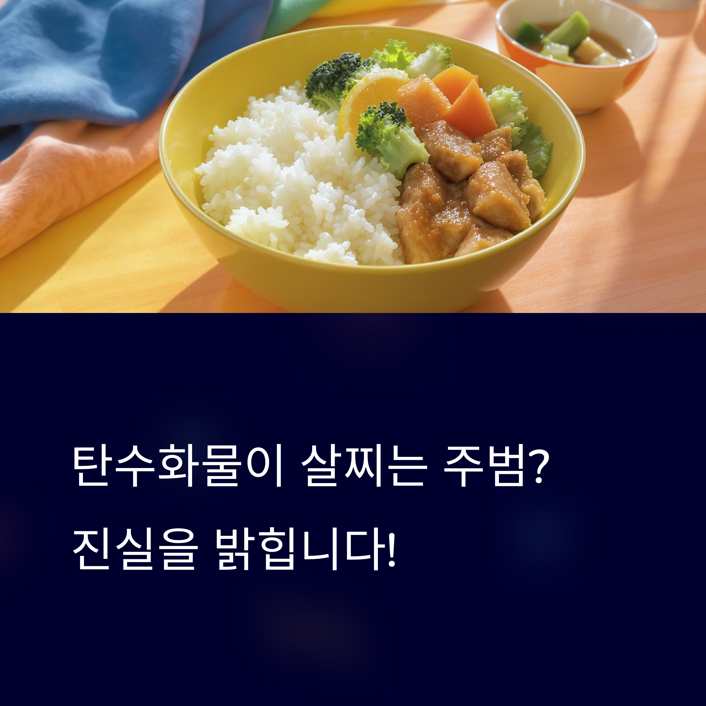 탄수화물 섭취, 살찔까? 진짜 원인 따져보자