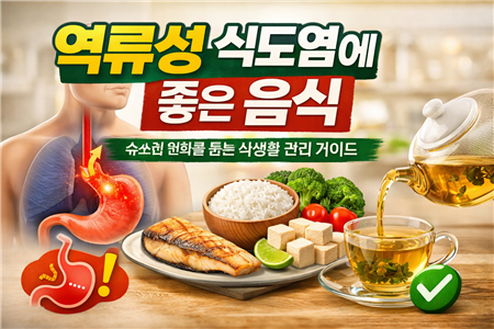 역류성식도염에 좋은 음식