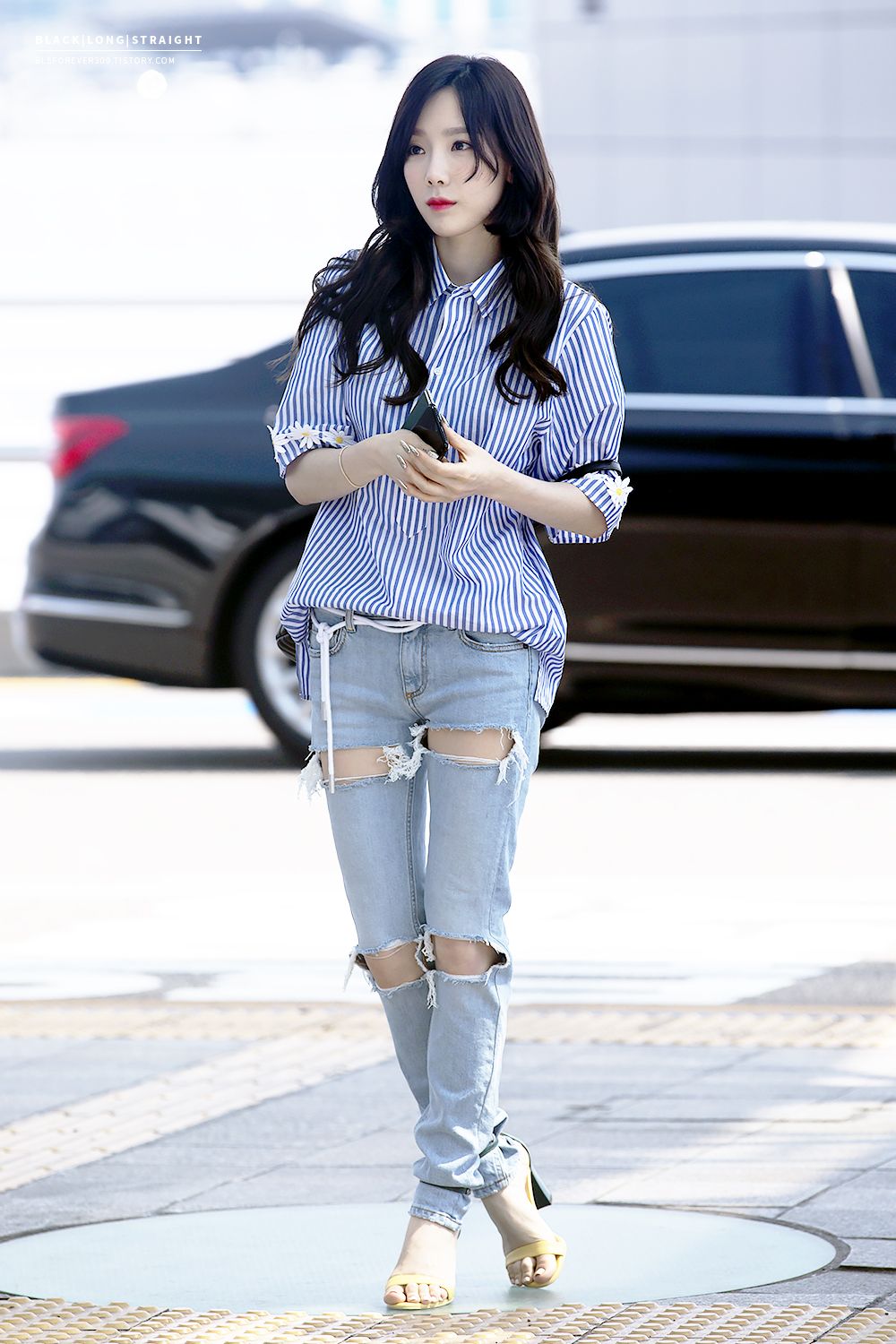 태연 공항패션 사진 태연 공항패션 사진