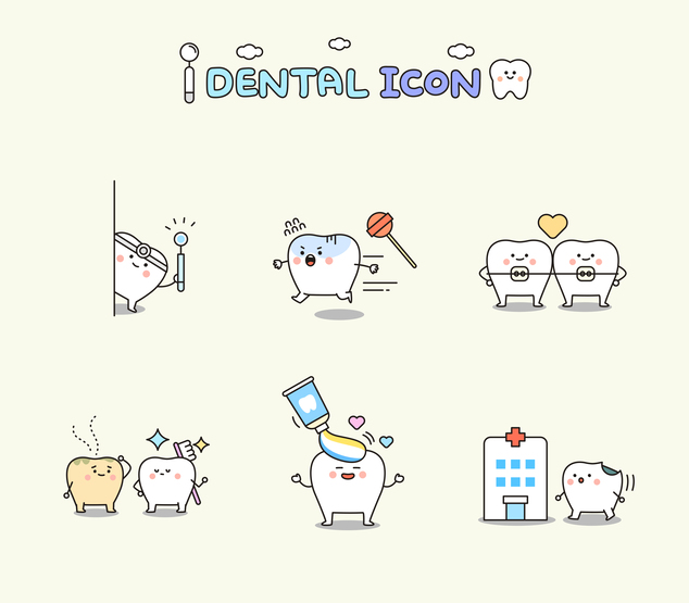 치과 업무관련 포스터 이미지 