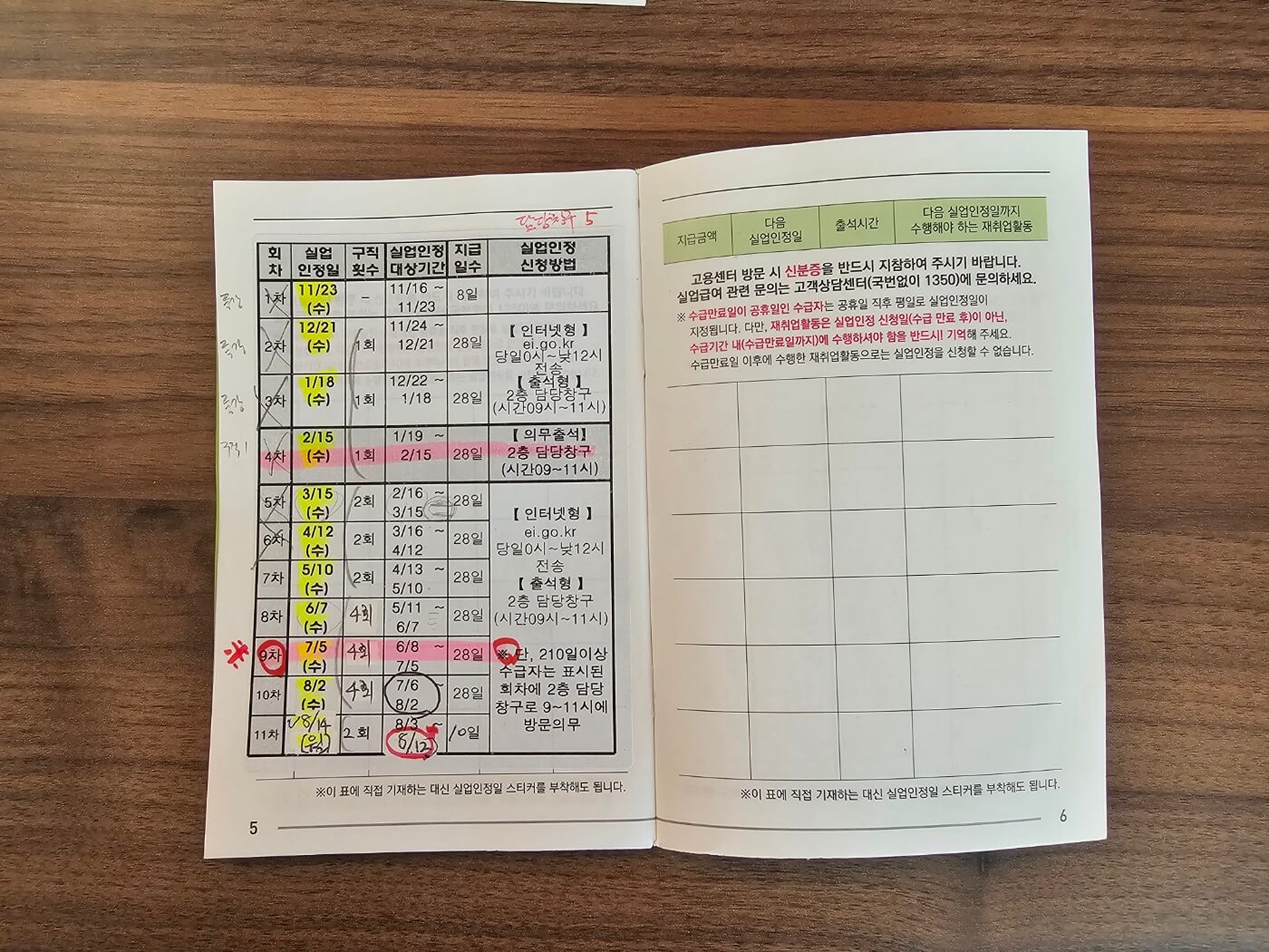 실업급여(구직급여) 신청방법